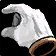 [Art Template Cloth Gloves - Robe_Common_A_02 - White] 