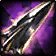 [Monster - Glaive - 2 Blade Purple - Ethereal, Consortium (Purple Glow)] 